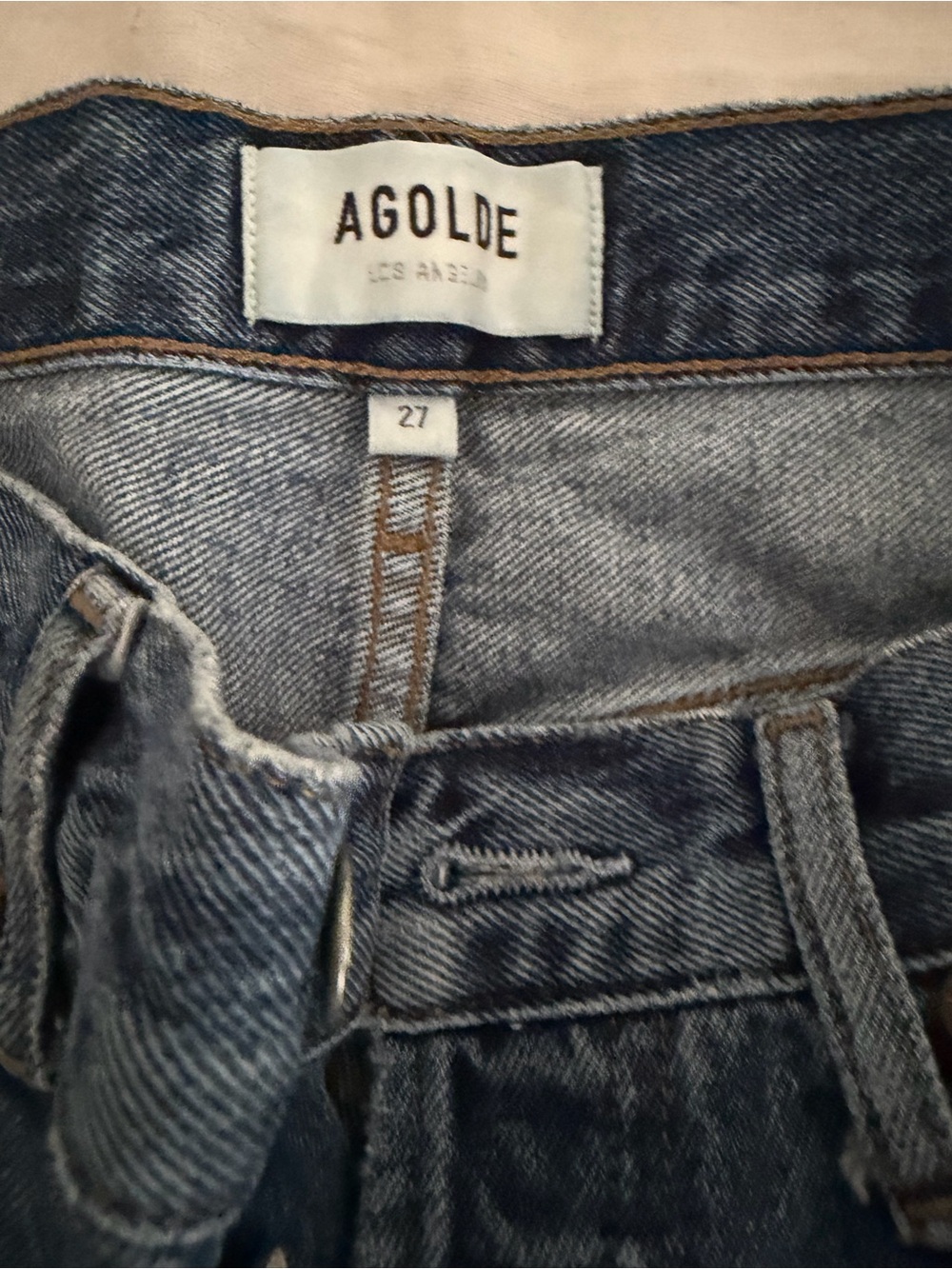 Agolde 90s Pinch High Waist Denim